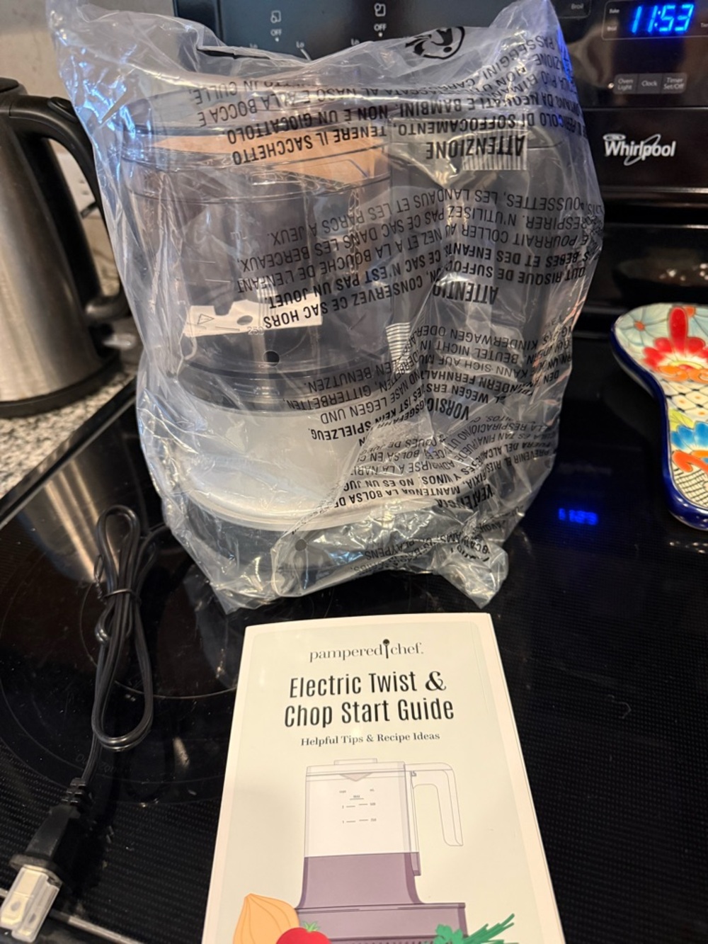 Pampered Chef Electric Twist and Chop NIB - Picture 2 of 5